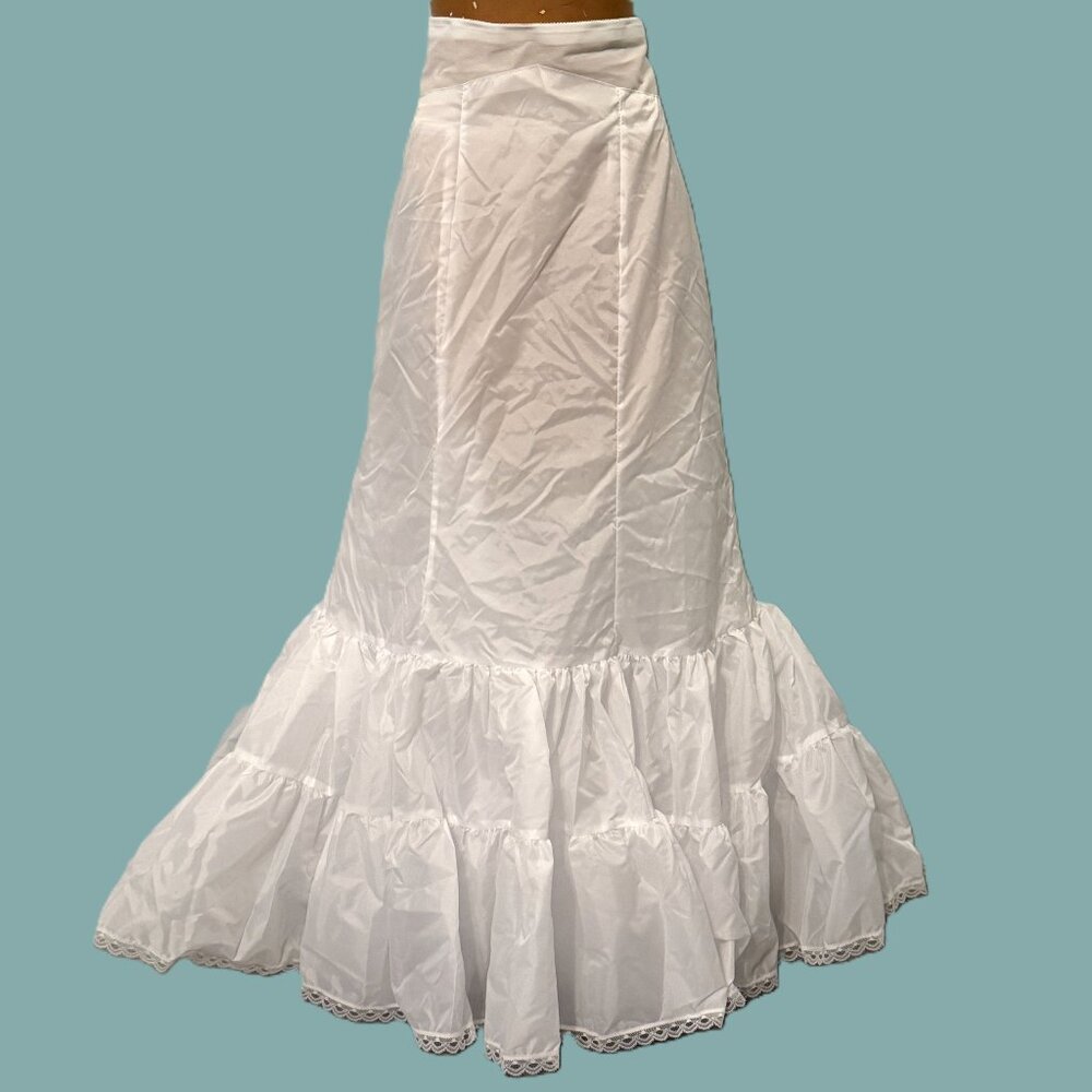 White Fit And Flare Petticoat 12 Wedding Prom Tulle Special Occasion Slip